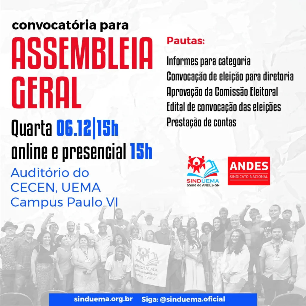 CONVOCAÇÃO ASSEMBLÉIA GERAL