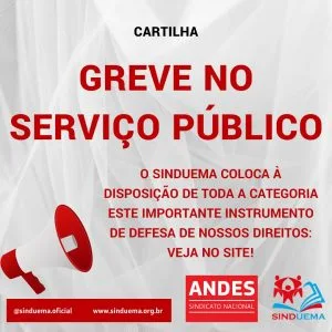 CARTILHA SOBRE O DIREITO DE GREVE NO SERVIÇO PÚBLICO